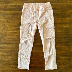 Hanna Andersson Light Pink Cargo Pants Size 8 or 130 NWOT